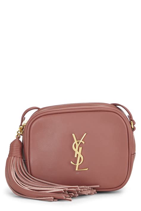 ysl blogger bag powder pink|YSL Pink Calfskin Blogger Bag QTBHIP3PPB001 .